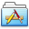Applications Folder Stripe Icon 32x32 png